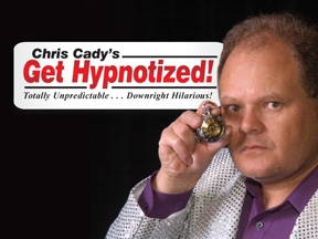 hypnotist Chris Cady Hypnosis with watch  Chris Cadys get hypnotized iComedy hypnosis show www.chriscady.com